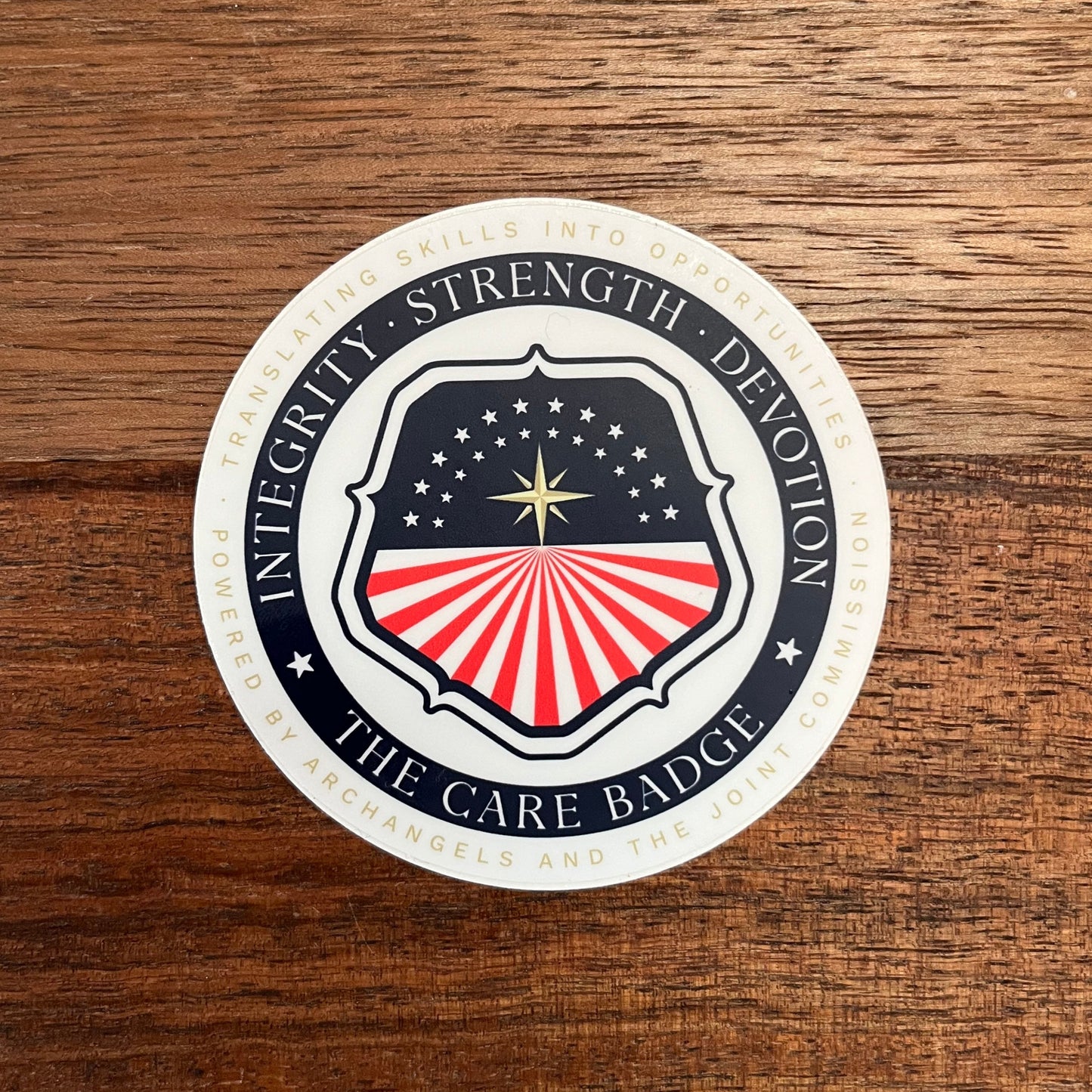 The Care Badge - Vinyl Decals