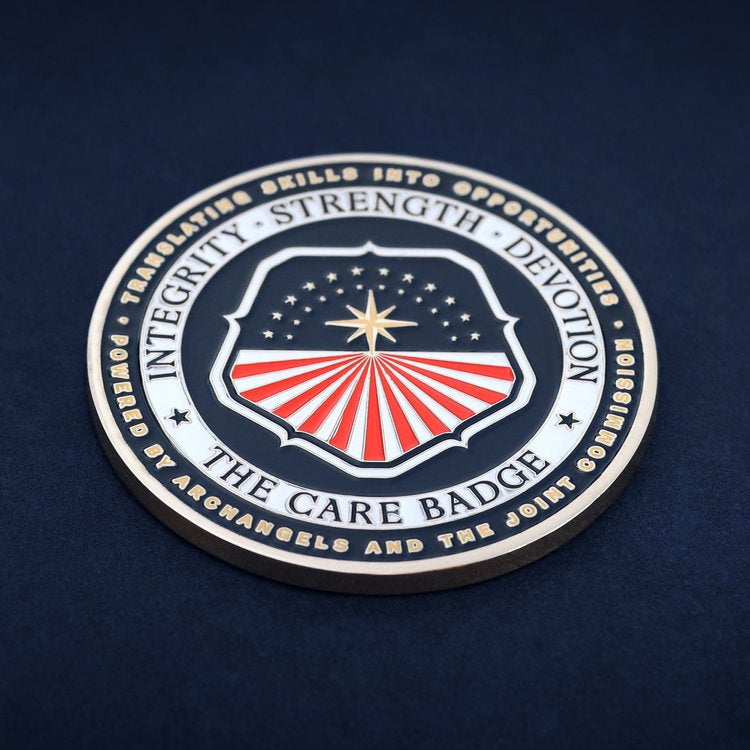 The Care Badge - Challenge Coin