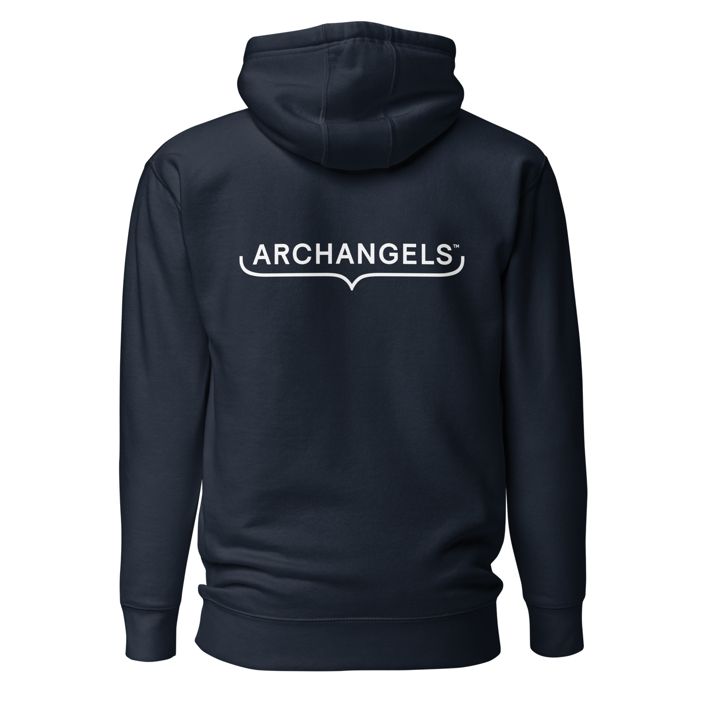 'Wings Up' Pullover Hoodie - Navy