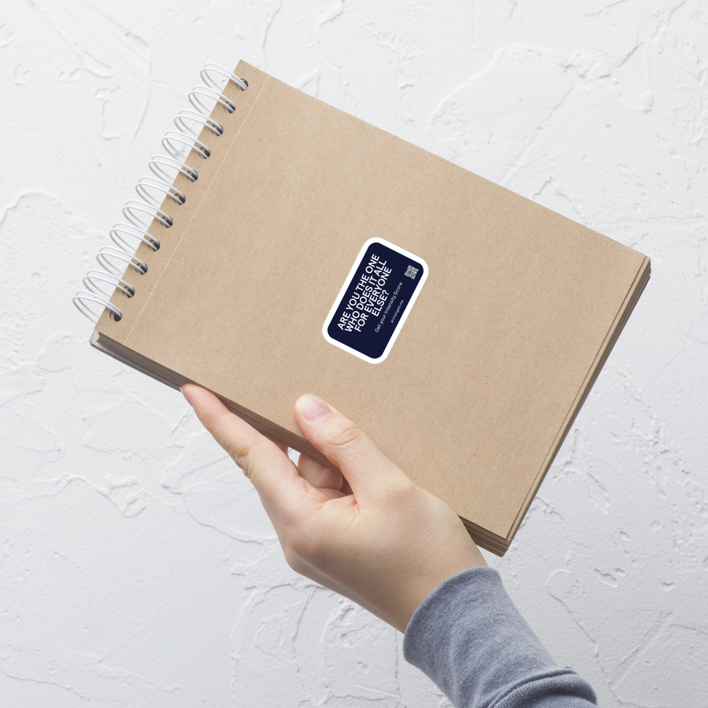'Are you the one?' Sticker - Navy